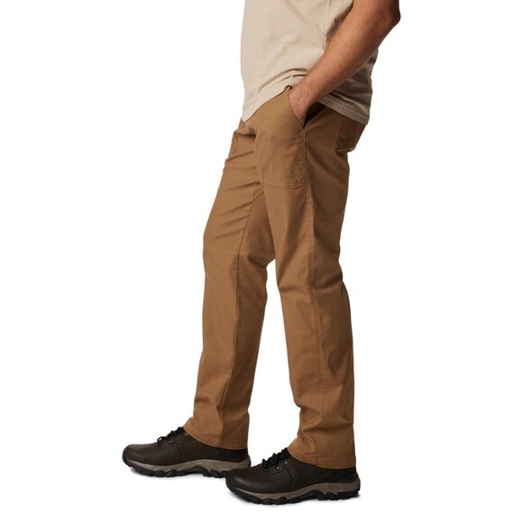 Columbia Men's ROC Flex Utility Pants Delta Brown 38x34 $100 Value - Picture 2 of 6